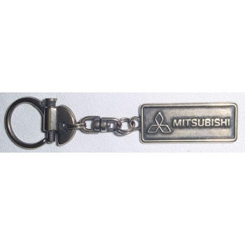 MITSUBISHI brelok brązowy metalowy zawieszka (id: 416)